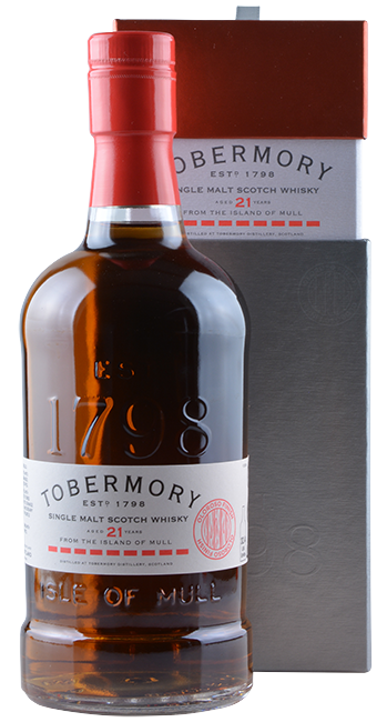 Tobermory 21 Years Oloroso Finish Single Malt Scotch Whisky 0,7 Liter