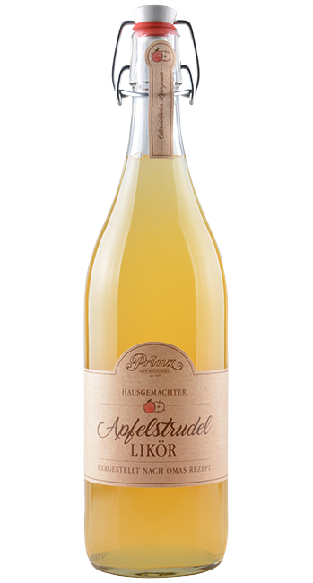 Hausgemachter Apfelstrudel-Likör 1,0 Liter