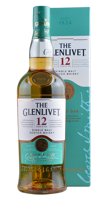 Glenlivet 12 Years Double Oak Single Malt Scotch Whisky 0,7 Liter