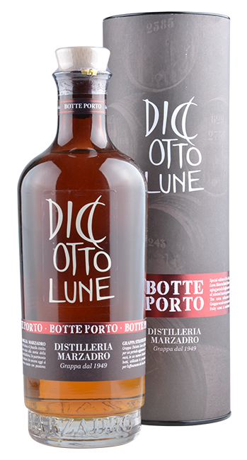 Grappa Botte Porte Le Diciotto Lune 0,7 Liter