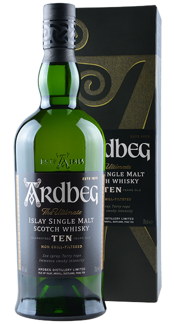 Ardbeg 10 Years Islay Single Malt Scotch Whisky 0,7 Liter