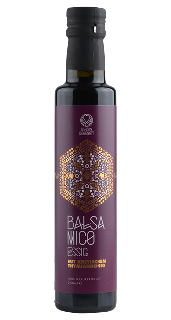 Balsamico Essig mit Kretischem Thymianhonig 0,25 Liter Balsamico Essig mit Kretischem Thymianhonig 0,25 Liter