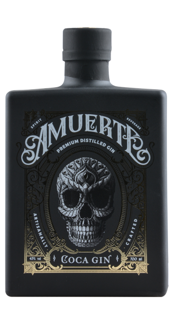 Amuerte Coca Leaf Black Gin 0,7 Liter