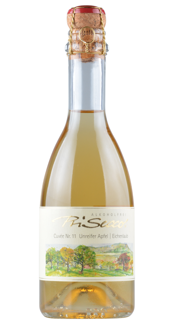 PriSecco Alkoholfrei - Nr.11 Unreifer Apfel, Eichenlaub 0,375 Liter