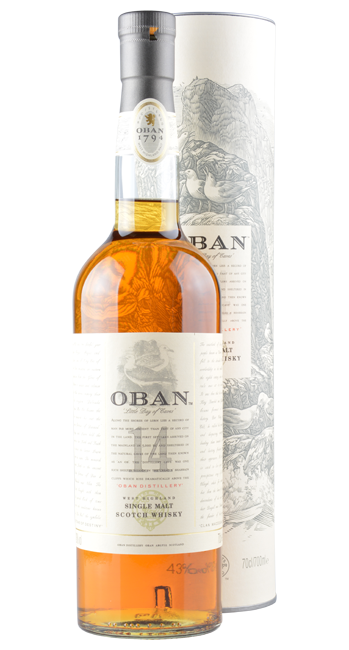 Oban 14 Years Single Malt Scotch Whisky 0,7 Liter 