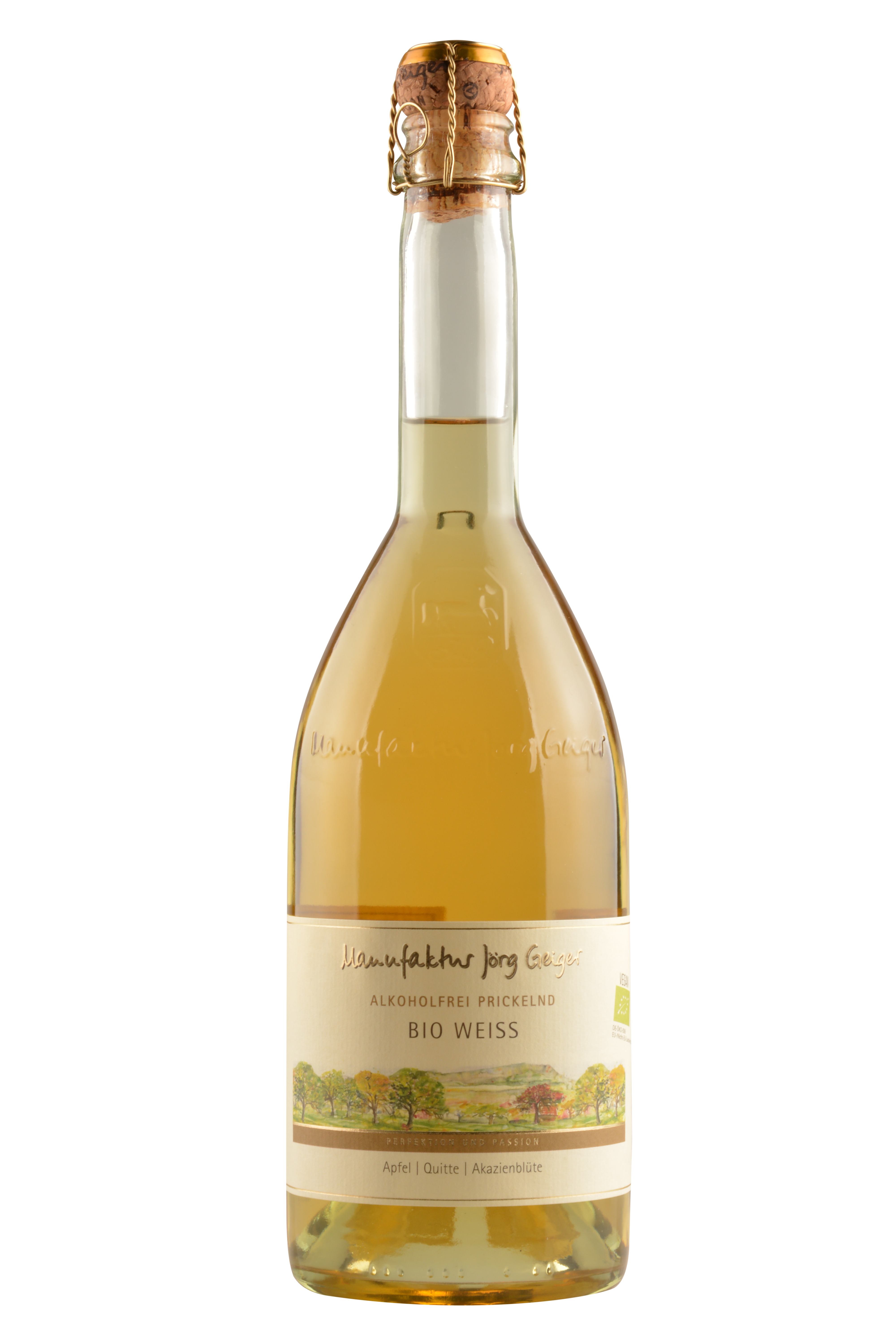 Bio Weiß alkoholfrei pricklend