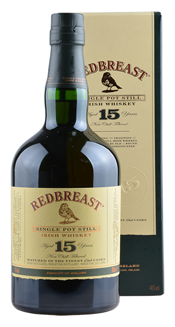 Redbreast 15 Years Single Pot Still Irish Whiskey 0,7 Liter