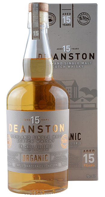 Deanston 15 Years Organic Highland Single Malt Scotch Whisky 0,7 Liter