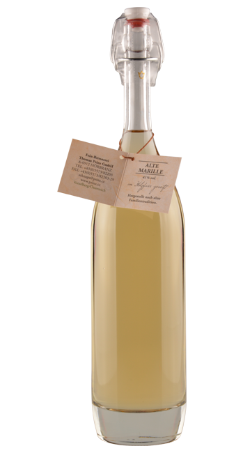 Alte Marille Im Holzfass gereift 0,5 Liter