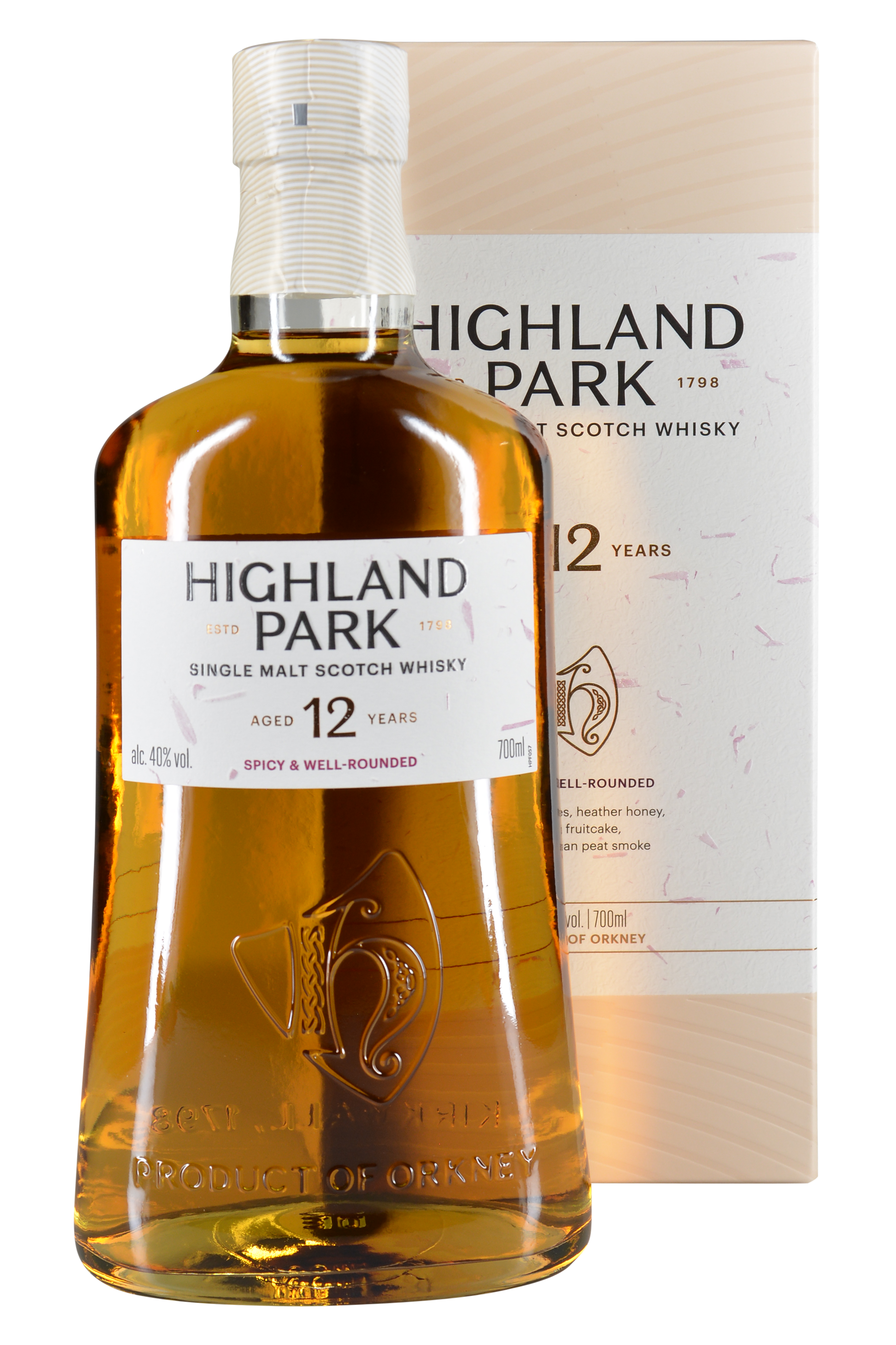 Highland Park 12 Years Viking Honour Single Malt Scotch Whisky 0,7 Liter 
