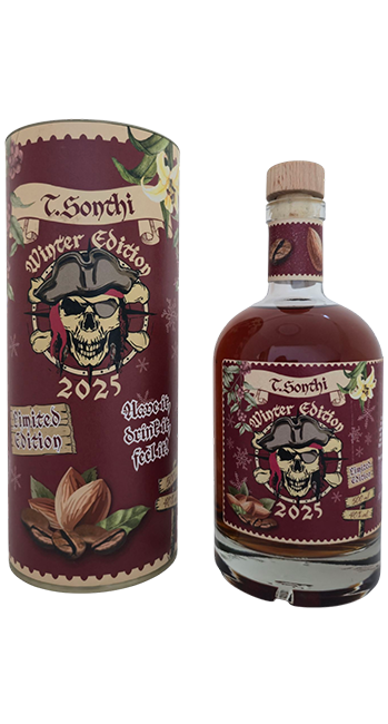 T. Sonthi Winter Edition 2025 Rum Caribbean Blend 10 Jahre 0,5 Liter