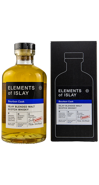 Elements of Islay Bourbon Cask Islay Blended Malt Scotch Whisky Elements of Islay Bourbon Cask Islay Blended Malt Scotch Whisky