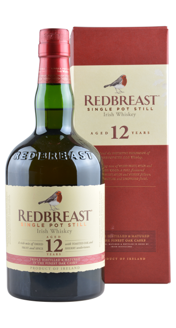 Redbreast 12 Years Single Pot Still Irish Whiskey 0,7 Liter