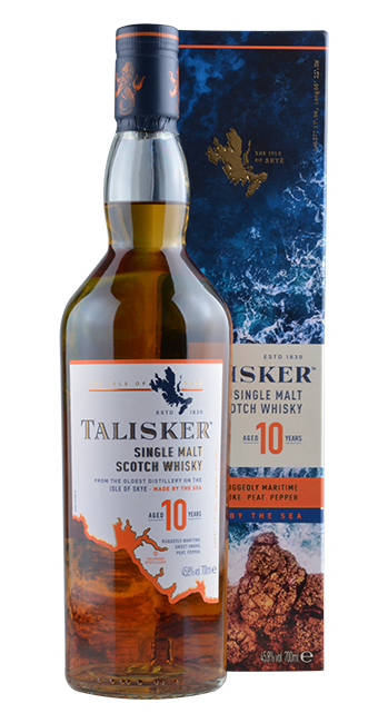 Talisker 10 Years Isle of Skye Single Malt Scotch Whisky 0,7 Liter 
