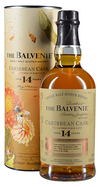 The Balvenie Caribbean Cask 14 Years Single Malt Scotch Whisky 0,7 Liter