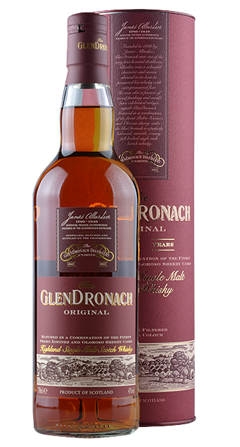 Glendronach 12 Years Highland Single Malt Scotch Whisky 0,7 Liter