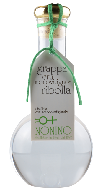 Grappa Cru Monovitigno Ribolla 0,5 Liter