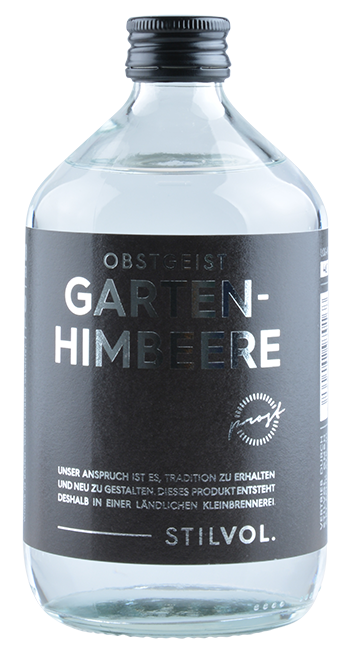 Gartenhimbeere Obstgeist 0,5 Liter - Stilvol. GmbH
