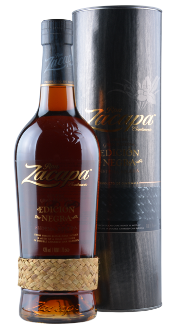 Ron Zacapa Edicion Negra Sistema Solera Gran Reserva 0,7 Liter