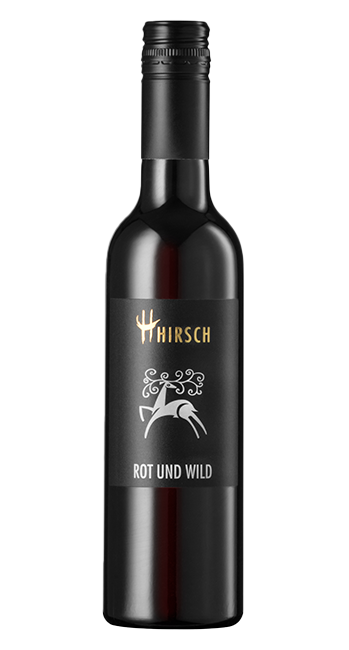 Rot und Wild Cuvée Rot 0,375 Liter - Christian Hirsch