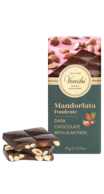 Zartbitterschokolade mit Mandeln 95 g