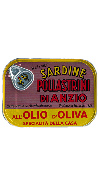 Sardine in Olio di Semi di Girasole 100g
