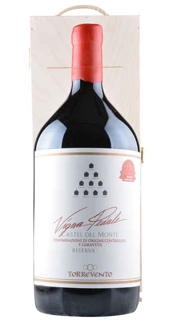 Vigna Pedale Castel del Monte Rosso Riserva 3 Liter - Torrevento - 2016