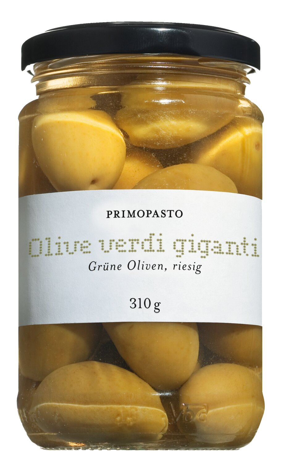 Olive Verdi Giganti Grüne Oliven extragroß 300g