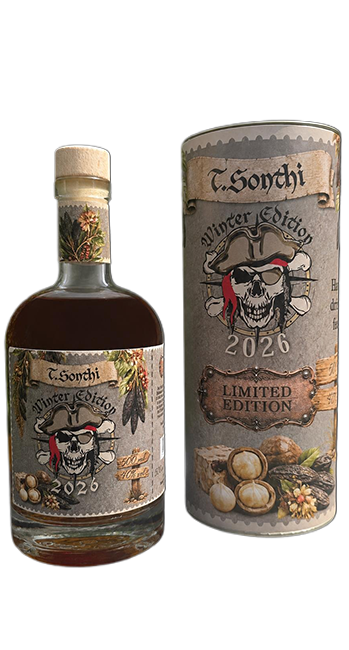 T. Sonthi Winter Edition 2026 Rum Caribbean Blend 10 Jahre 0,5 Liter