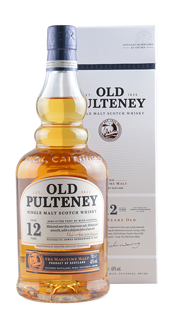 Old Pulteney 12 Years Single Malt Scotch Whisky 0,7 Liter
