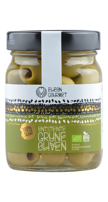 Grüne Oliven (entsteint) 360g