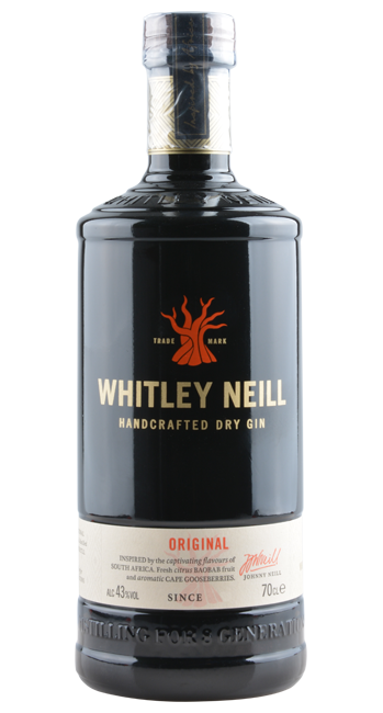 Whitley Neill Handcrafted Dry Gin Small Batch 0,7 Liter
