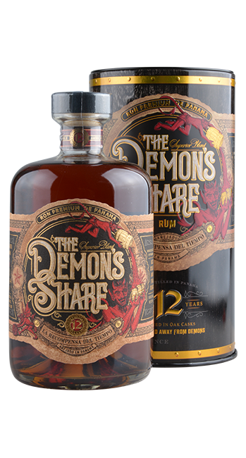 The Demons Share Blended Rum Panama 12 Years 