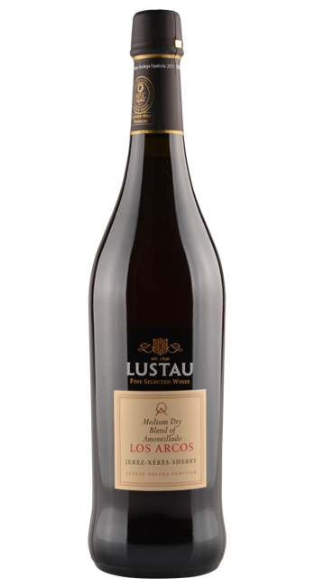 Los Arcos Medium Dry Blend of Amontillado Solera Los Arcos Medium Dry Blend of Amontillado Solera